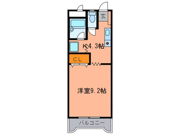 ディアコ－ト美濃喜の物件間取画像